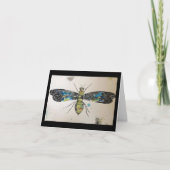 Originele Insect Waterverf op Blank Kaart (Voorkant)