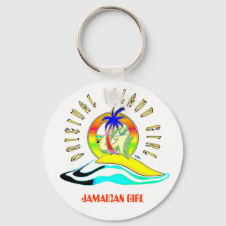 ORIGINELE ISLAND GIRLZ, JAMAICAN GIRL SLEUTELHANGER