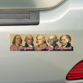 Originele Juiste Bumpersticker van Extremisten (Op auto)