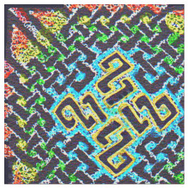 Originele Keltische verf~Verborgen berg op stof