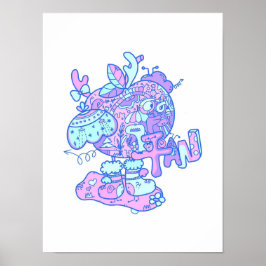 Originele Kerstavond Apple Prints