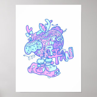 Originele Kerstavond Apple Prints