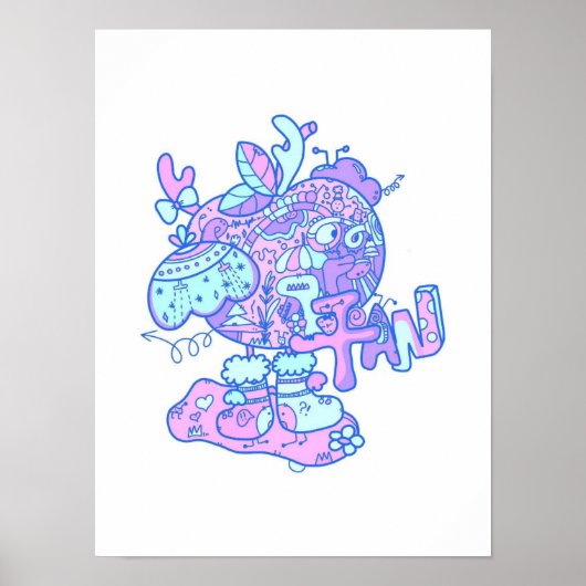 Originele Kerstavond Apple Prints (Voorkant)