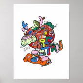 Originele Kerstavond Apple Prints (Voorkant)