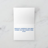 ORIGINELE KERSTKUNST KAART (Binnen)