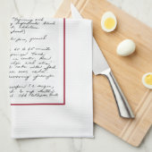 Originele keukenhanddoek met kentucky Butter (Quarter Fold)