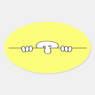 Originele Kilroy Ovale Sticker