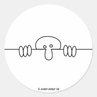 Originele Kilroy Sticker