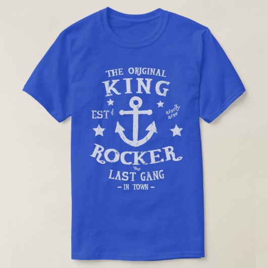 Originele Kingrocker Logo T-shirt (Design voorkant)