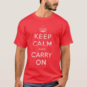 ORIGINELE KLASSIEKE BEWARING KALK EN DRAAIT AAN T-SHIRT