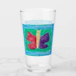 Originele kleurige vlinder | Centrum | Glas