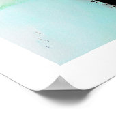 Originele kleurrijke Abstracte kunst van Dushan Po Poster (Hoek)