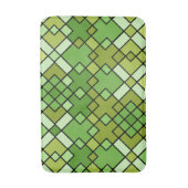 originele kleurrijke geometrische vormen badmat (Voorkant Verticaal)