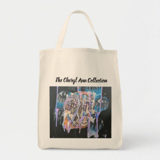 Originele Kleurrijke Kunsttas met Ogen in het Ontw Tote Bag