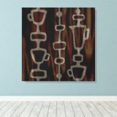 Originele koffiekunst canvas afdruk (Insitu (Houten vloer))