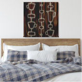 Originele koffiekunst canvas afdruk (Insitu (Slaapkamer))