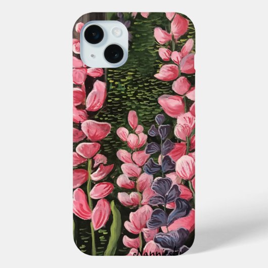 Originele Kunst Bloemen Case-Mate iPhone Case (Achterkant)