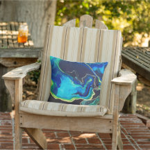 Originele kunst buitenkussen