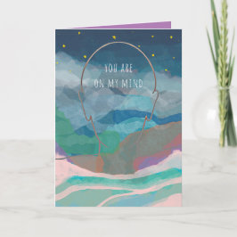 Originele Kunst die je voor me hebt Kaart