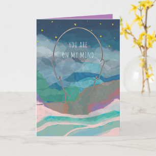 Originele Kunst die je voor me hebt Kaart