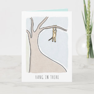 Originele Kunst hangen daar in Aanmoediging Kaart