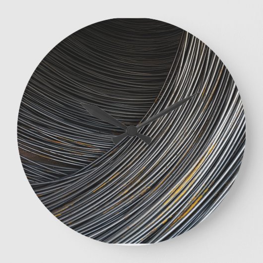 Originele kunst: "Het leven blijft draaien" Grote Klok (Voorkant)