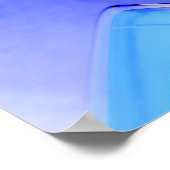 Originele kunst: "lichte geometrie: brandijs" poster (Hoek)