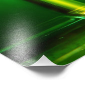 Originele kunst: "lichte geometrie: chlorofyl" foto afdruk (Hoek)