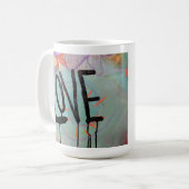 Originele kunst Love Mok (Voorkant links)