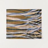 Originele Kunst Magische Bos Bomen Natuur Abstract Wandkleed (Voorkant (horizontaal))