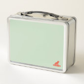Originele  kunst metalen lunchbox - Frog (Achterkant)