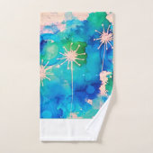 Originele kunst moderne badhanddoek Set Bad Handdoek (Handdoek)