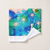 Originele kunst moderne badhanddoek Set Bad Handdoek (Wasdoekje)