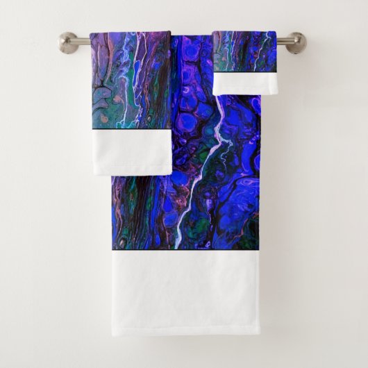 Originele kunst moderne badhanddoek Set Bad Handdoek (Insitu)
