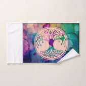 Originele kunst moderne badhanddoek Set Bad Handdoek (Handdoek)