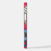 Originele Kunst Moderne coole kreuze glimlach ogen iPhone Hoesje (Rechterkant)