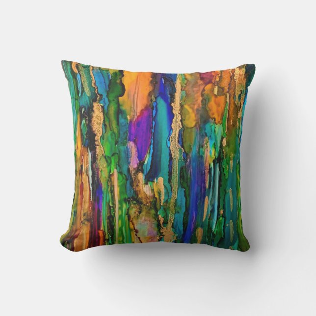 Originele kunst outdoor kussen (Voorkant)