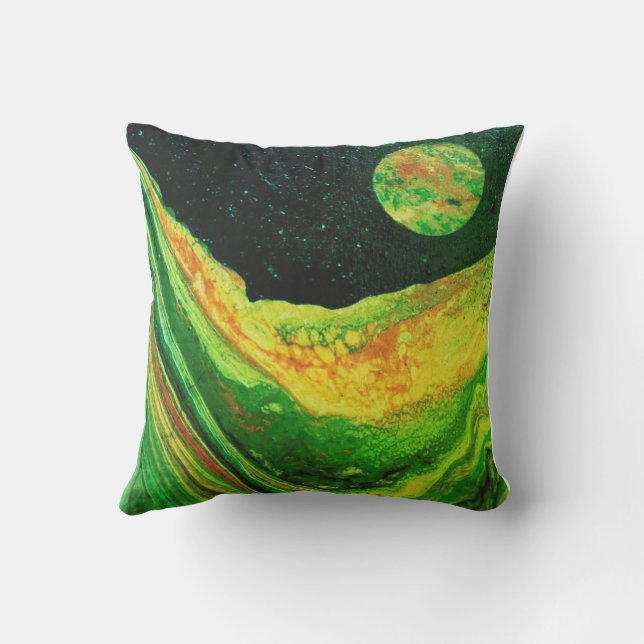 Originele kunst outdoor kussen (Achterkant)