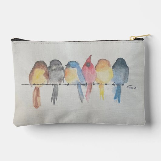 Originele Kunst - Rits Pouch Etui (Achterkant)