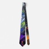 Originele Kunst Unieke Abstracte NeckTie Stropdas (Voorkant)