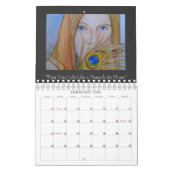 Originele kunst van Shelley Lampman Kalender (Feb 2026)