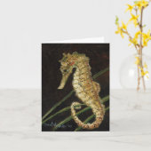 Originele kunstbriefkaart voor zeeen kaart (Gele Bloem)