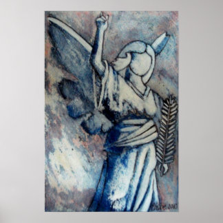 Originele kunstfoto - Angela Poster