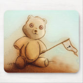 Originele  kunstmousepad - Teddy Muismat (Voorkant)