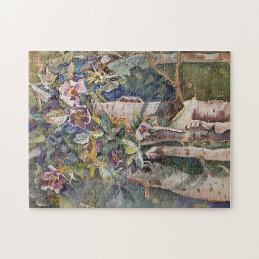 Originele kunstprintpuzzel legpuzzel (Horizontaal)