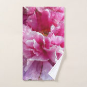 *~* Originele Kunstroze pony Floral Painal AR1 Bad Handdoek (Handdoek)