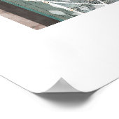 Originele Kunstwerk  Fles & Foliage Poster (Hoek)