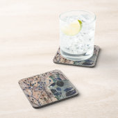 Originele Kunstwerk  flesjes & Foliage Bier Onderzetter (Rechterzijde)