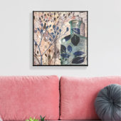Originele Kunstwerk  flesjes & Foliage Canvas Afdruk (Insitu (Woonkamer))