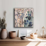 Originele Kunstwerk  flesjes & Foliage Canvas Afdruk<br><div class="desc">"Whispers of Antique" is een fascinerend gemengd mediakunstwerk dat op een meesterlijke manier charme en delicate natuurpracht combineert tot een boeiend visueel verhaal. Het verweerde oppervlak van de fles vertelt een verhaal van voorbije dagen, terwijl het gebladerte ons doet denken aan vernieuwing en wedergeboorte. Een visueel aantrekkelijk kunstwerk dat een...</div>